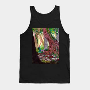 Deep in the forest Tank Top